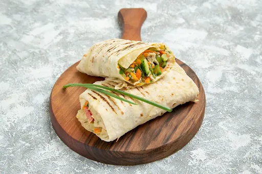 Creamy Veg. Kebab Roll