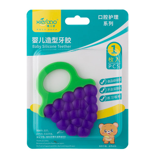 Title 4, Silicone Fruit Teether, Cute Baby Teether, Cart...