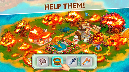 Harvest Land: Farm & City Building androidhappy screenshots 1