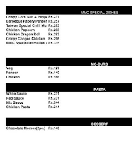 Momo Magic Cafe menu 3