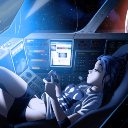 Gamer Girl in Space