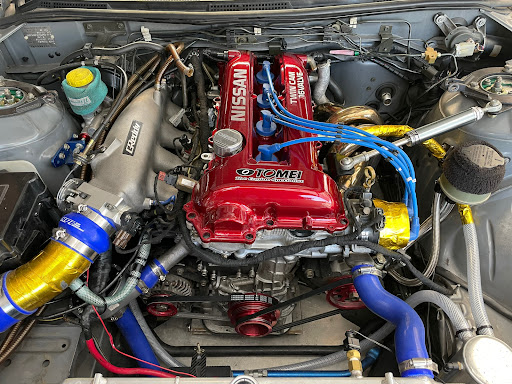 シルビアのSR20DE・ヘッドカバー塗装・s15・塗装・いい15の日 シルビアのSR20DE・ヘッドカバー塗装・s15・塗装・いい15の日