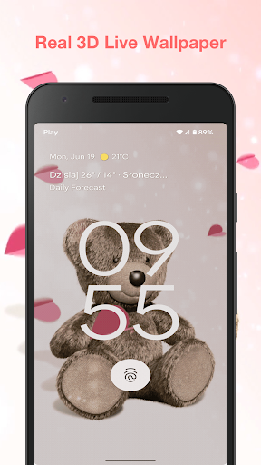 Screenshot Teddy Bear Live Wallpaper