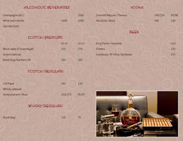 Citrus - Hotel Simran menu 