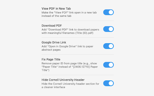 arXiv Tools