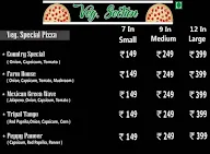 Pizza Villa 74 menu 1