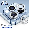 Miếng Bảo Vệ Camera Sau Điện Thoại Đính Kim Cương 3D Cho Iphone13 Pro Max 11 Pro Sierra Blue Glass Iphone 12 Pro Max