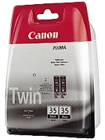 Blekk CANON PGI-35 Twinpack sort (2) (Org.nr.1509B012)