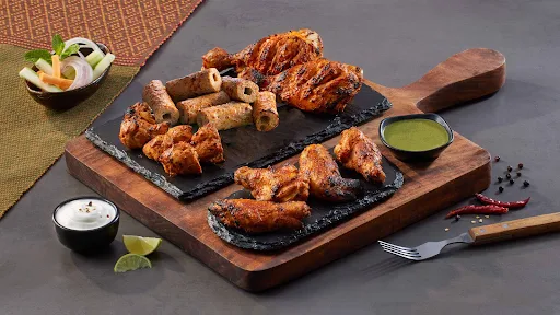 Chicken Kebabs Platter- (Serves 2)