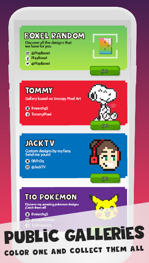 Boxel Builder Voxel Color by number 3D Bead maker