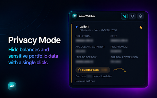 Aave DeFi Watcher screenshot 4