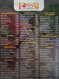 Lassi Bistro menu 1