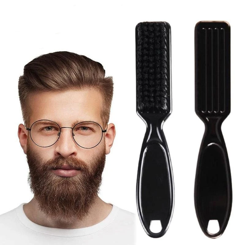 Four-pronged Beard Pen, Filling Pen, and Brush Combination. Creates a fuller, natural-looking beard with precise, waterp