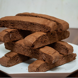 Spiced Chocolate Biscotti