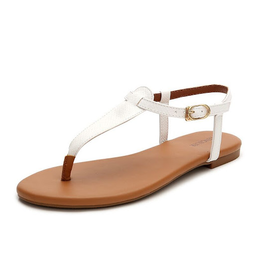 Title 1, Fashion Simple Beach Cutout Flip Flop Sandals. ...