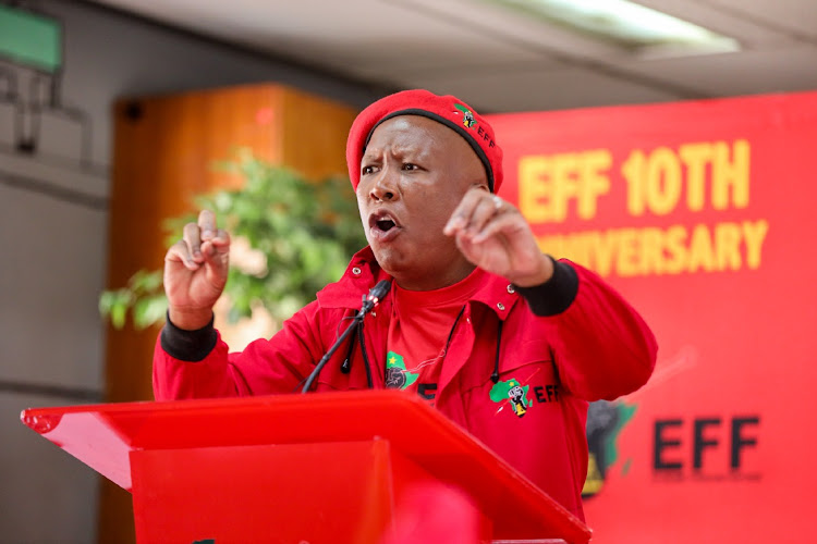 Julius Malema speaks about the Brics summit.