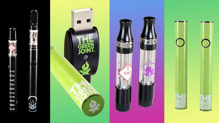 CBD vape pens and cartridges