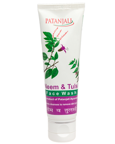 Patanjali Neem Tulsi Face Wash - 60 gm