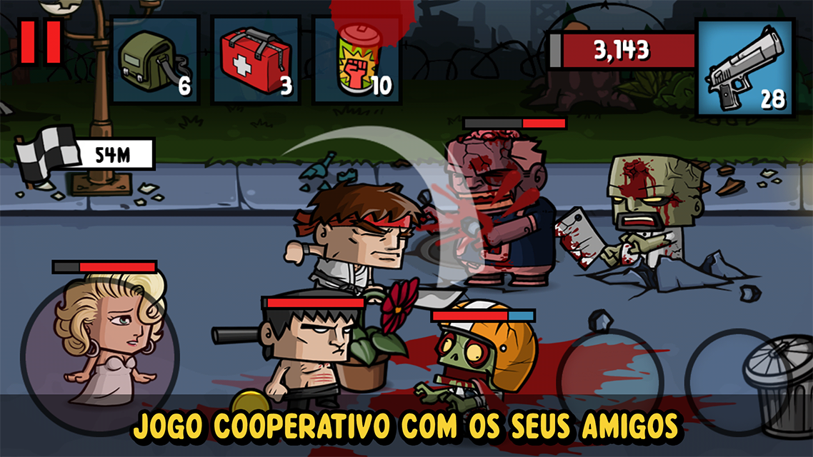Zombie Age 3: captura de tela