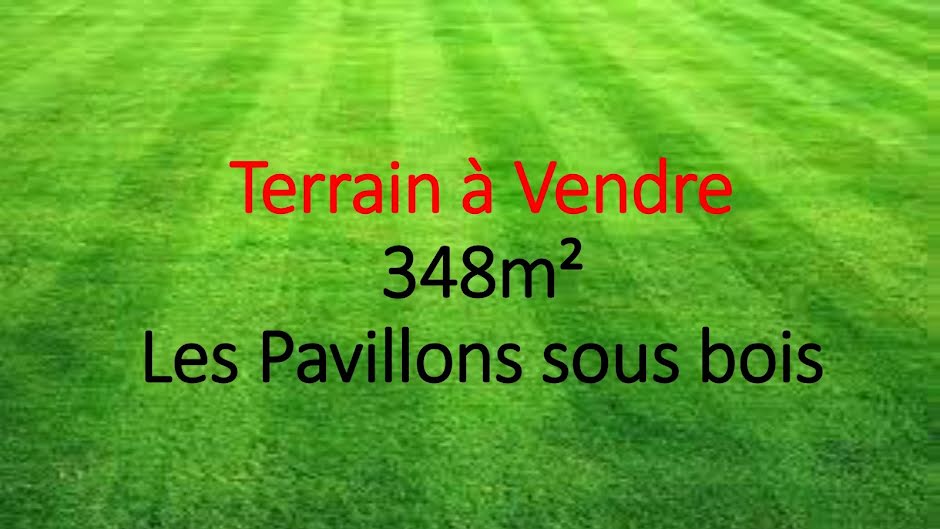 Vente terrain  348 m² à Les Pavillons-sous-Bois (93320), 230 000 €