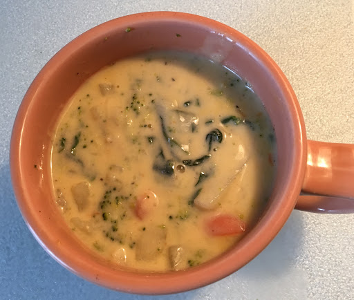 Creamy, healthy vegetable soup