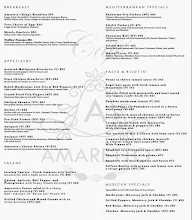 Cafe Amaretto menu 5