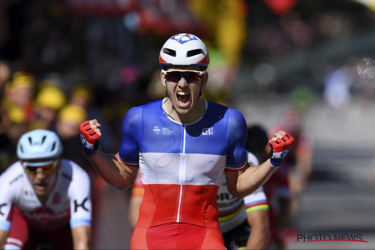 Arnaud Démare houdt Tim Wellens met ultieme jump (na finishfoto) van winst in openingsrit Parijs-Nice