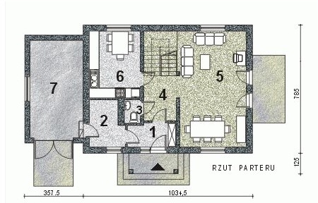 WB-3473 - Rzut parteru