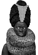 One of Zanele Muholi's striking self-portraits.