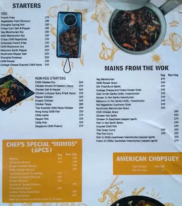 Orange Wok menu 