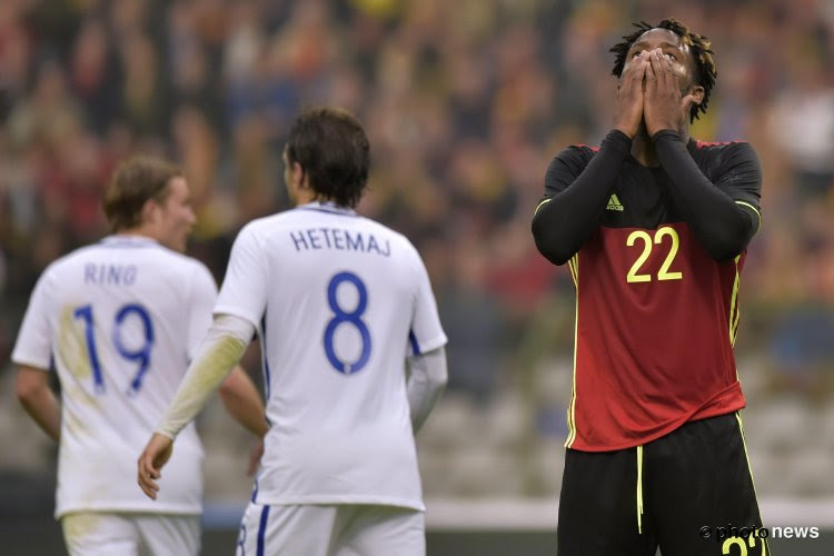 Michy Batshuayi: "A quelques centimètres près..."