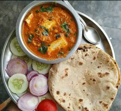 Kadai Paneer Thali