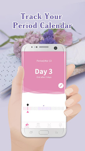 Period Tracker Cherry, Period & Ovulation Calendar