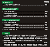Sam Burger Zone menu 2