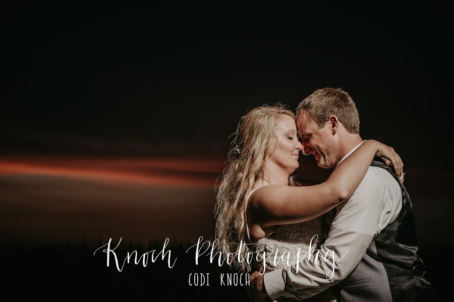 Fotografo di matrimoni Codi Knoch (knochphoto). Foto del 30 dicembre 2019