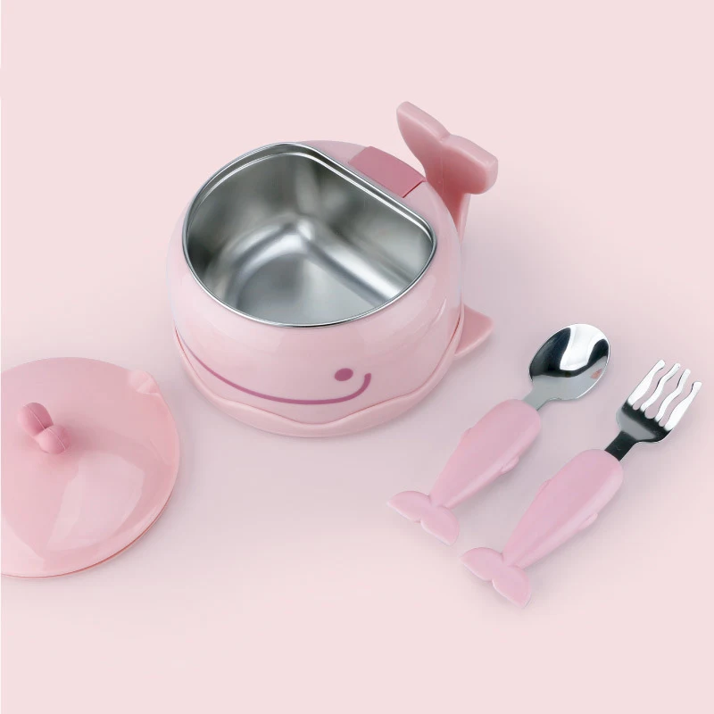 Kinderbestek RVS Kommenset Duurzaam en Veilig Eten voor Baby's en Peuters Gemakkelijk schoon te maken Ideaal voor gezonde maaltijden en hapjes