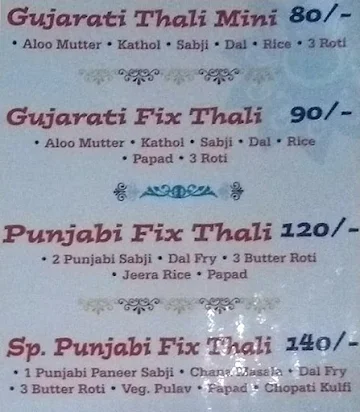 Vanraj Restaurant menu 