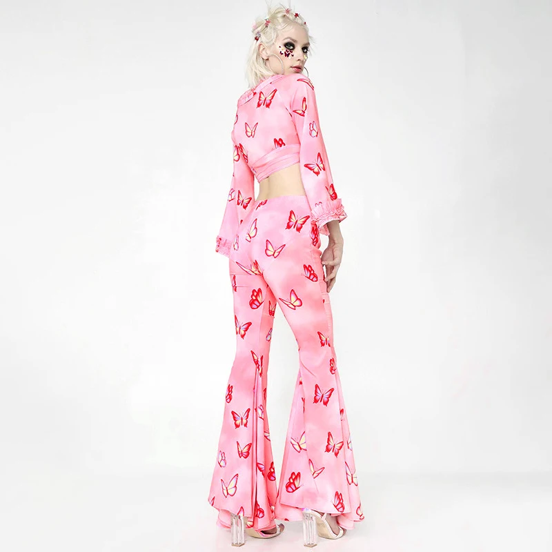 Low waist hip lift casual fashion women flared trousers, stylish and comfortable, perfect for everyday wear, enhancing y