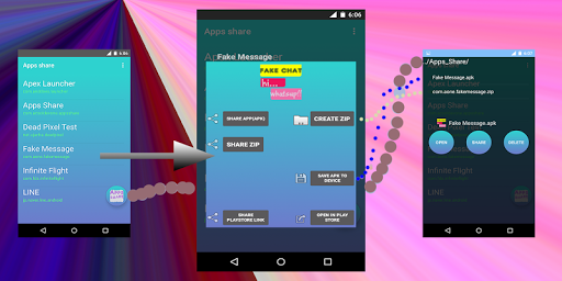 Share Apps apk + zip