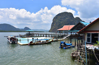 Continue to the floating village on Koh Panyee