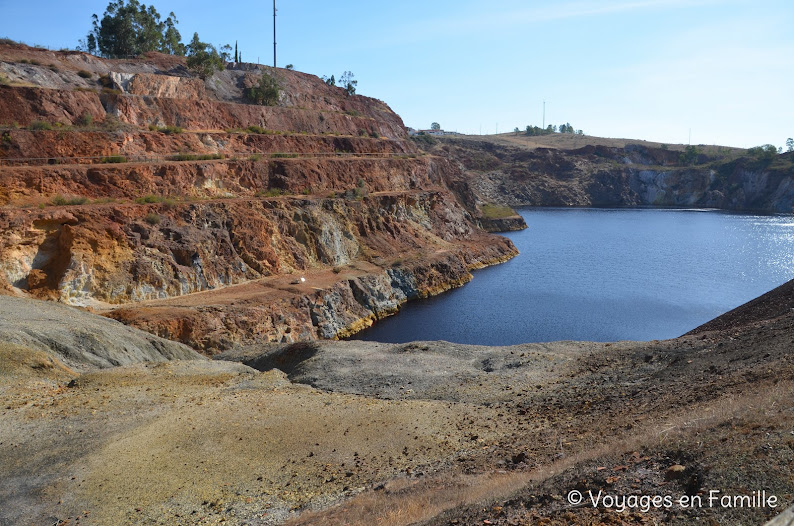 Mine Sao Domingo, bassin