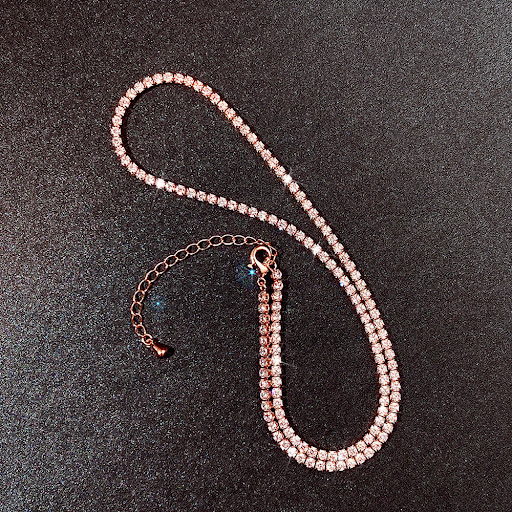 Title 7, Womens Fashion AAA Zircon Necklace, a stunning...