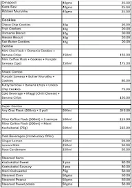 Myilai menu 2