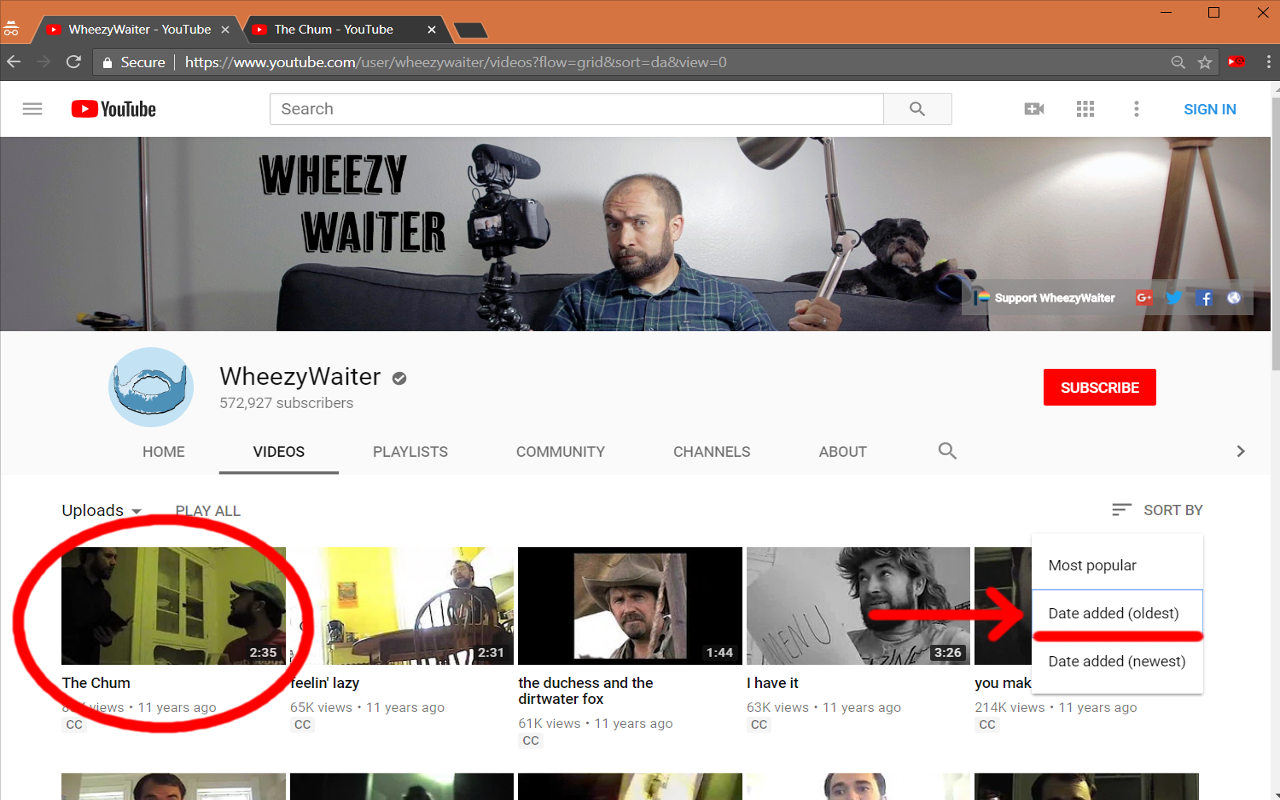 YouTube Chronological Order Preview image 3