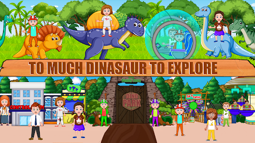 Screenshot My Family Town : Dinosaur Park