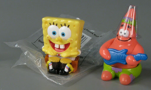 rubber bath toys spongebob