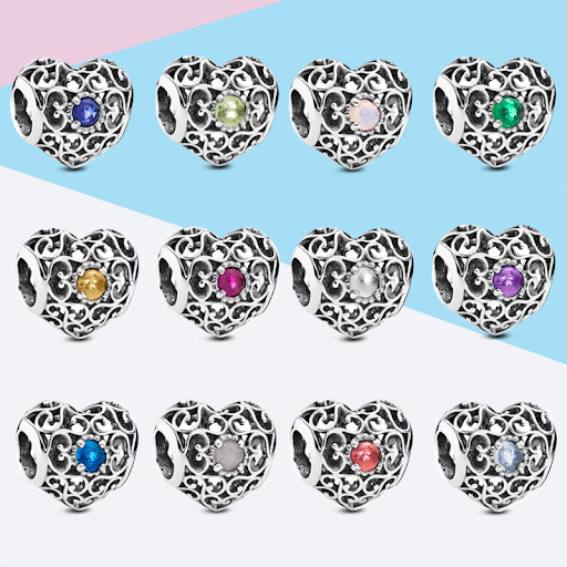 Title 11, S925 Sterling Silver Pan Family Love Beads