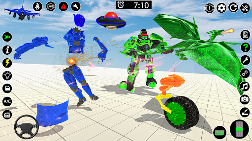 Screenshot Robot Car Transformers Game