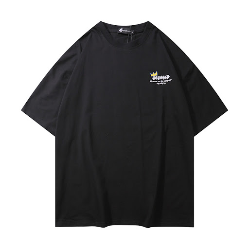 Title 5, Mens Bf Harajuku Fashion Brand Half-Sleeve Tre...
