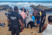 Two youngsters were rescued by bathers at a KZN north coast beach on Tuesday.